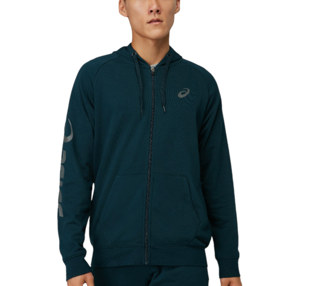 Asics Big Logo Zippered FZ Men’s Jacket