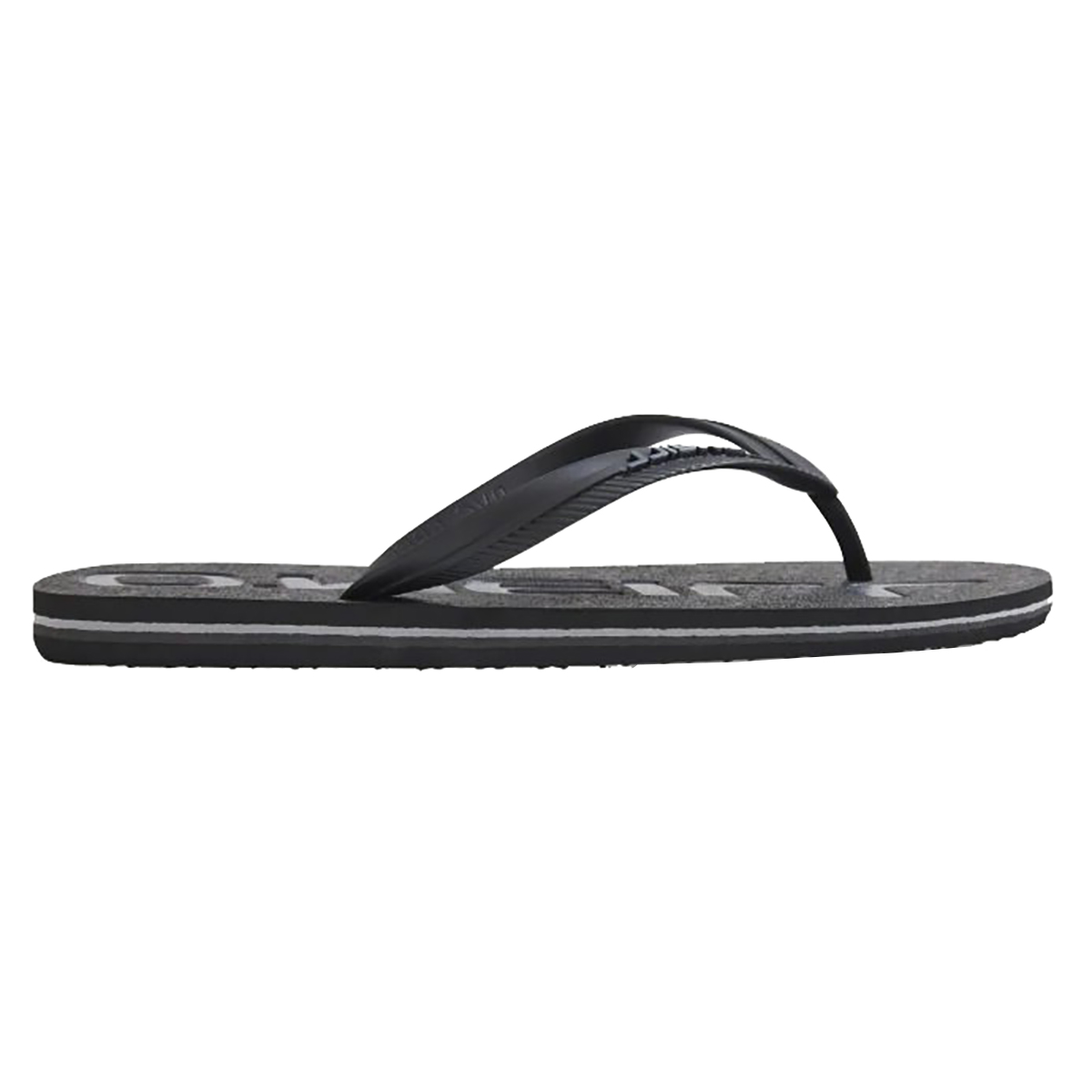 PROFILE LOGO SANDALS ΜΑΥΡΟ