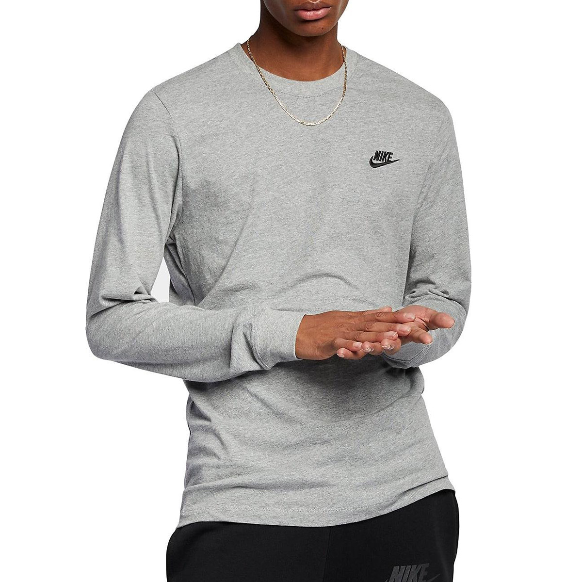 NIKE M NSW CLUB TEE – LS