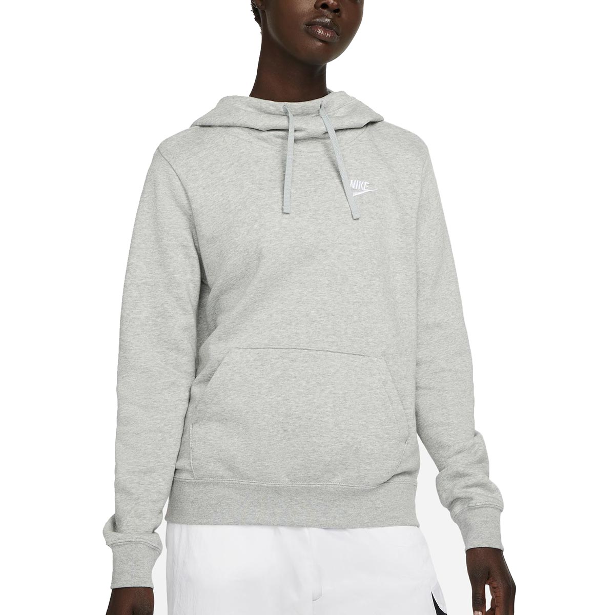 NIKE W NSW CLUB FLC FNL HOODIE STD DQ5415-063 Γκρί