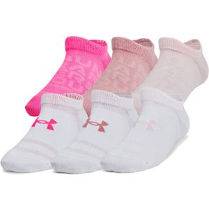 Under Armour Kids' Essential 6-Pack No- Show Kids' Socks 1382610-652