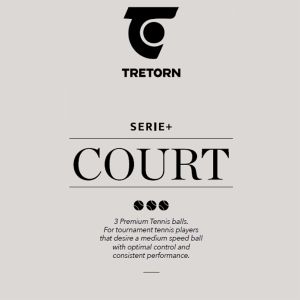 Tretorn Serie Plus Court Tennis Balls x 3 (NEW) 473607