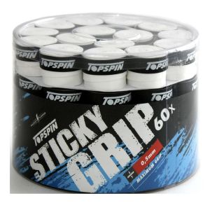 Topspin Sticky Tennis Overgrips - 0.50mm x 60