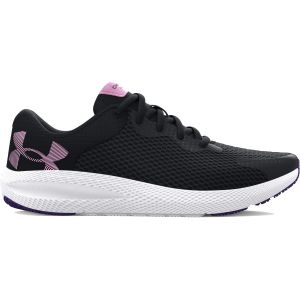 Under Armour Girl's Grade School Charged Pursuit 2 Big Logo Running Shoes