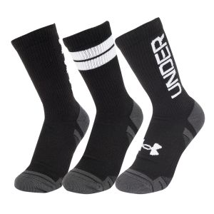 Under Armour Performance Tech Crew Socks x 2