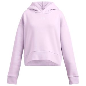 Under Armour Rival Fleece Kid's Crop Hoodie 1379517-535