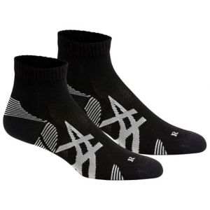 Asics Cushion Run Quarter Socks x 2 3013A800-002