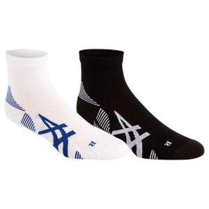 Asics Cushion Run Quarter Socks x 2