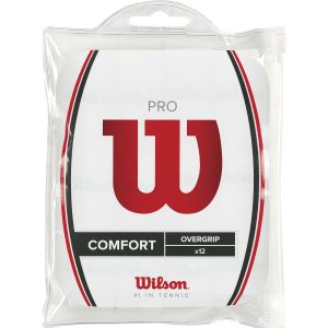 Wilson Pro Overgrips x 12 WRZ4016WH