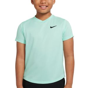 NikeCourt Dri-FIT Victory Big Kids' Short-Sleeve Tennis Top