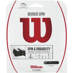 Wilson Revolve Spin Tennis String 16 (1.30 mm, 12.2 m) WRZ957000