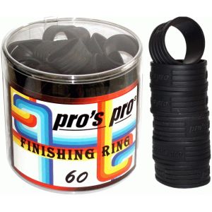 Pro's Pro Finshing Ring Black (Box of 60) H032B