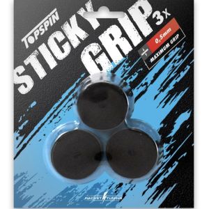 Topspin Sticky Tennis Overgrips - 0.50mm x 3 TOSGO3B