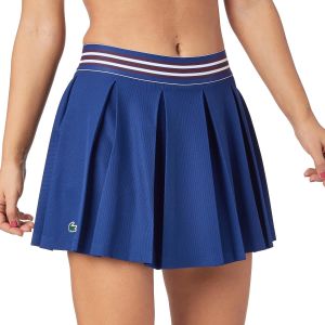 Lacoste Piqué Sport Women's Tennis Skirt with Integrated Shorts JF0990-F9F