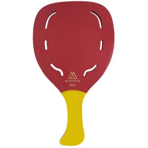 Beach Racquet Morseto Bordeaux with Holes GOLD-BR14Y