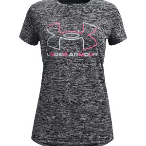 Under Armour Tech Big Logo Twist Girls' Short Sleeve