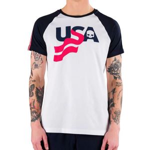 Hydrogen USA Cotton Men's Tennis Tee