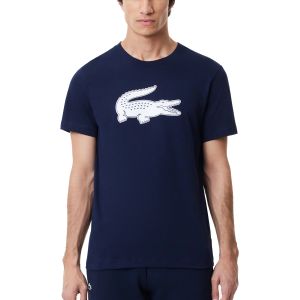 Lacoste Ultra-Dry Logo Sport Men's Tennis T-Shirt