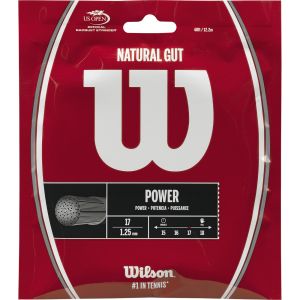 Wilson Natural Gut 17 Tennis String (1.25mm, 12m) WRZ999900