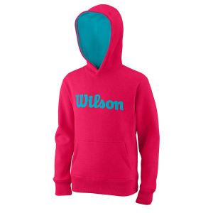 Wilson Script Cotton Girl's Pullover Hoodie