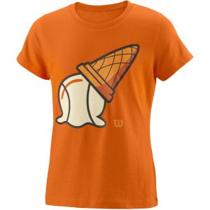 Wilson Inverted Cone Tech Girls' Tennis T-Shirt