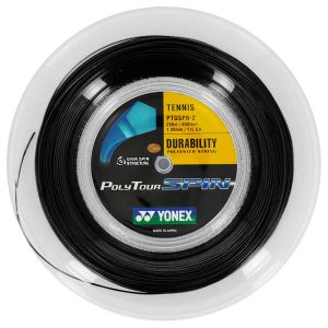 Yonex Poly Tour Spin String (200m)-1.20mm PTS120-2BK