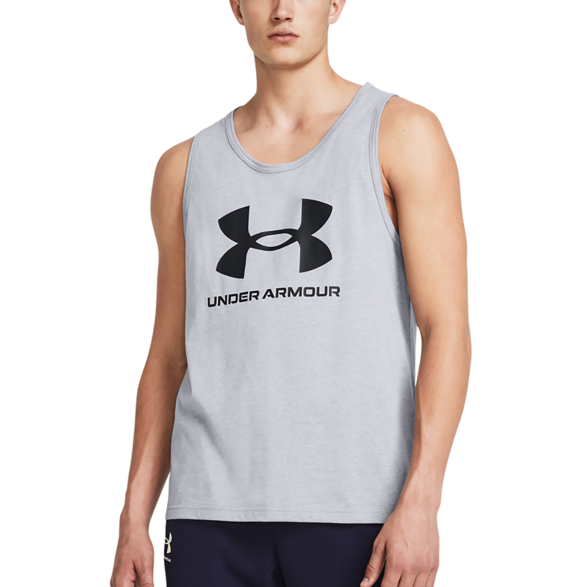 UNDER ARMOUR SPORTSTYLE LOGO TANK ΓΚΡΙ