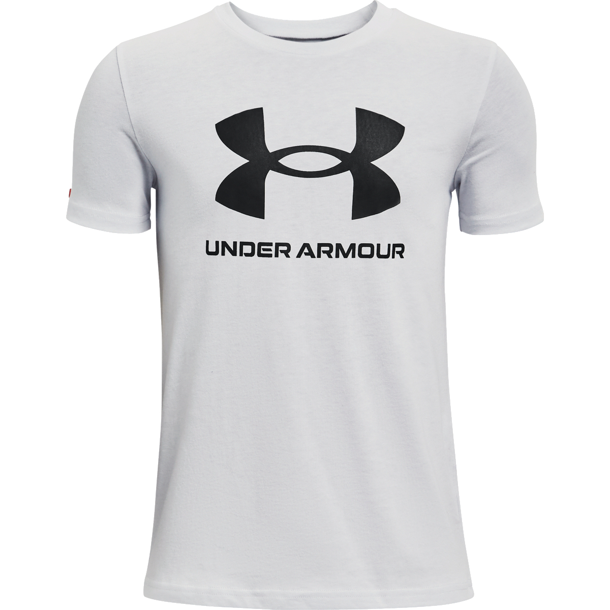 UNDER ARMOUR BOYS`SPORTSTYLE LOGO T-SHIRT ΓΚΡΙ