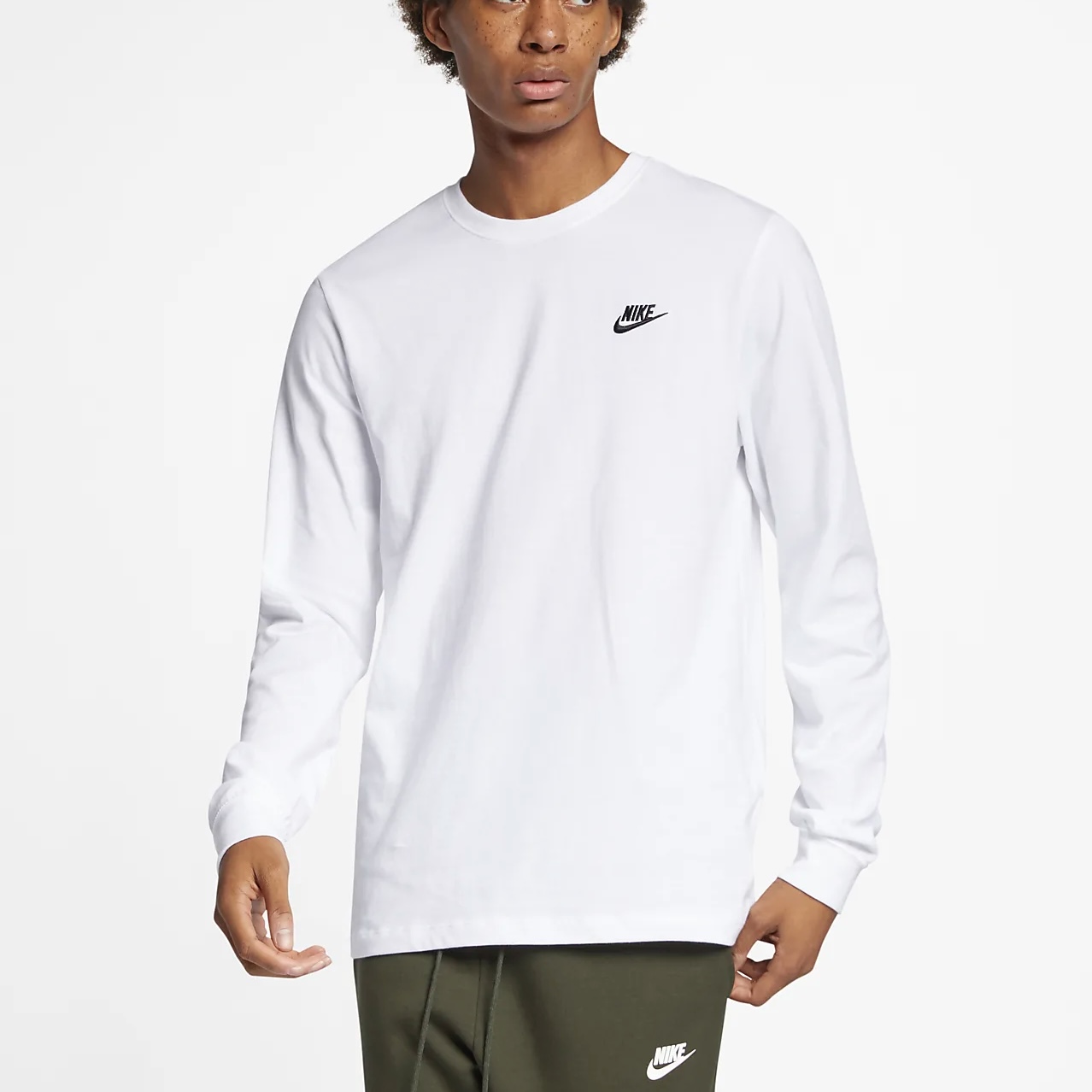 NIKE M NSW CLUB TEE – LS