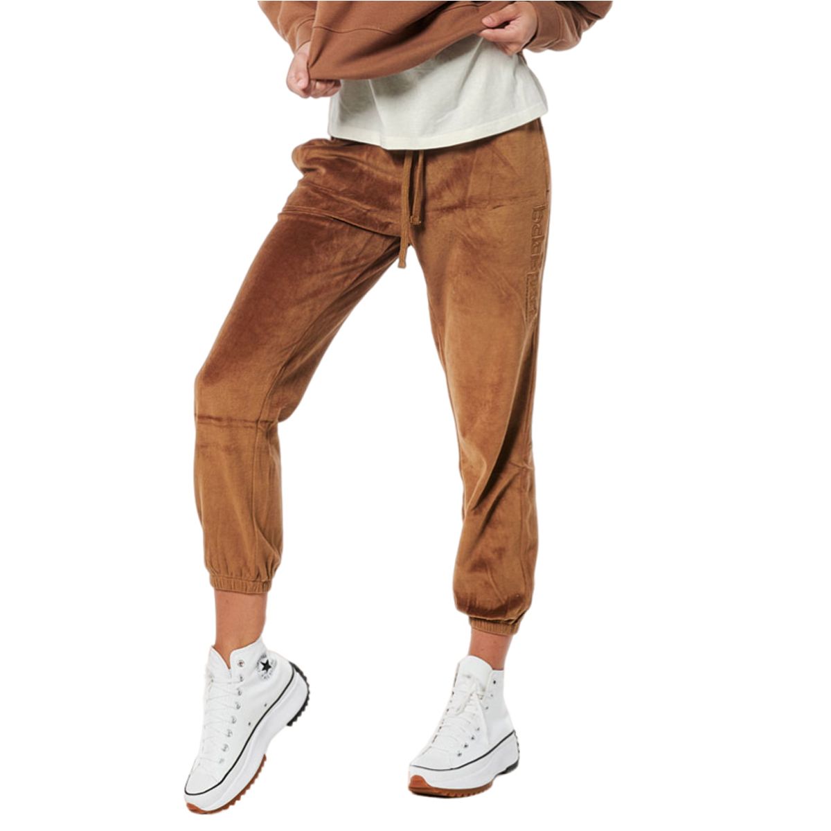 Body Action Relaxed Fit Women’s Velour Pants